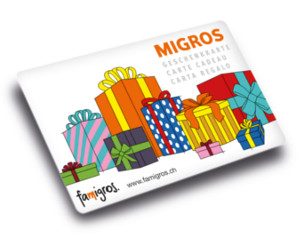 Wettbewerb: CHF 10'000.- Geschenkkarte der Migros gewinnen