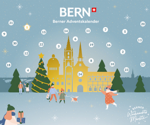 Adventskalender: tägliche Verlosungen von Bern Welcome