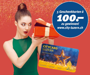 Weihnachtsverlosung: Citycard Einkaufsgutschein gewinnen