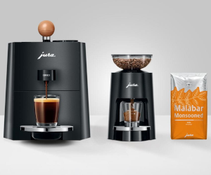 Gewinnspiel: ONO Kaffeemaschine von JURA mit Kaffeemühle und Kaffee gewinnen