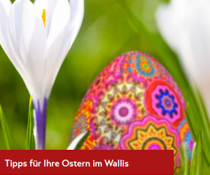 Osterwettbewerb: 300 Franken Gutschein, Wanderset oder Walliser Pass gewinnen