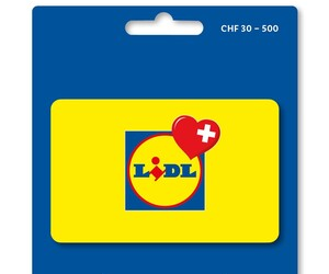 Wettbewerb: Geschenkkarte von LIDL Schweiz gewinnen