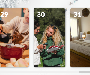 Januarkalender: Beim Guttjaar-Kalender im Januar täglich ein Türchen öffnen und Preise gewinnen